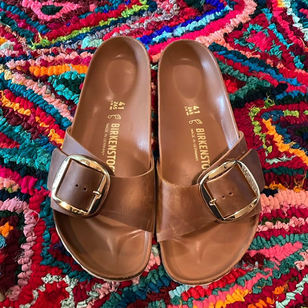 Birkenstock Madrid big buckle sz 41